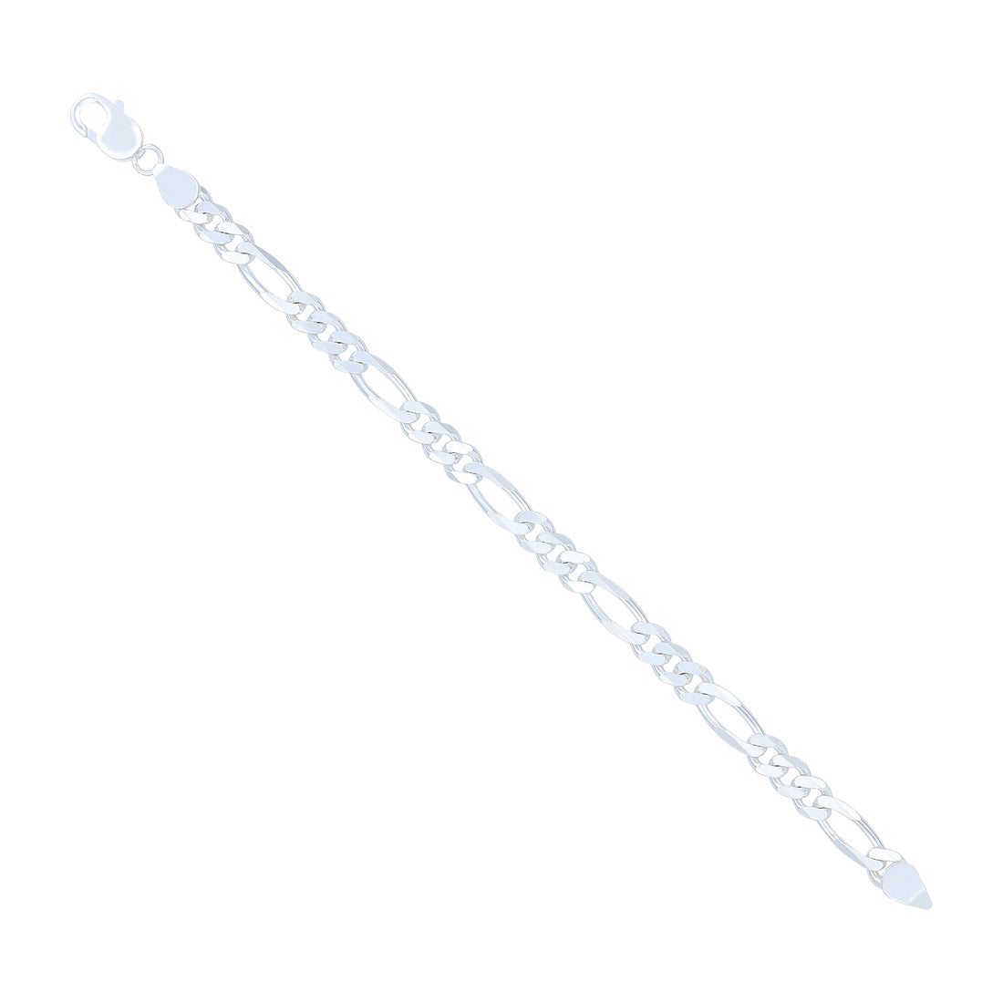 Refined Link Motif  925 Sterling Silver bracelet for Men