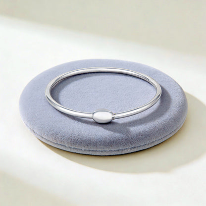 Refined Silver Radiance 925 Sterling Silver Kada for Women