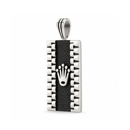 Regal Queen Crown Design 925 Sterling Silver Pendant