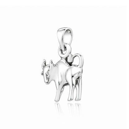 Regal Bull Emblem 925 Sterling Silver SignaturePendant