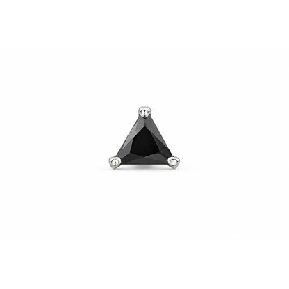 Regal Onyx Radiance 925 Sterling Silver Signature Nose Pin