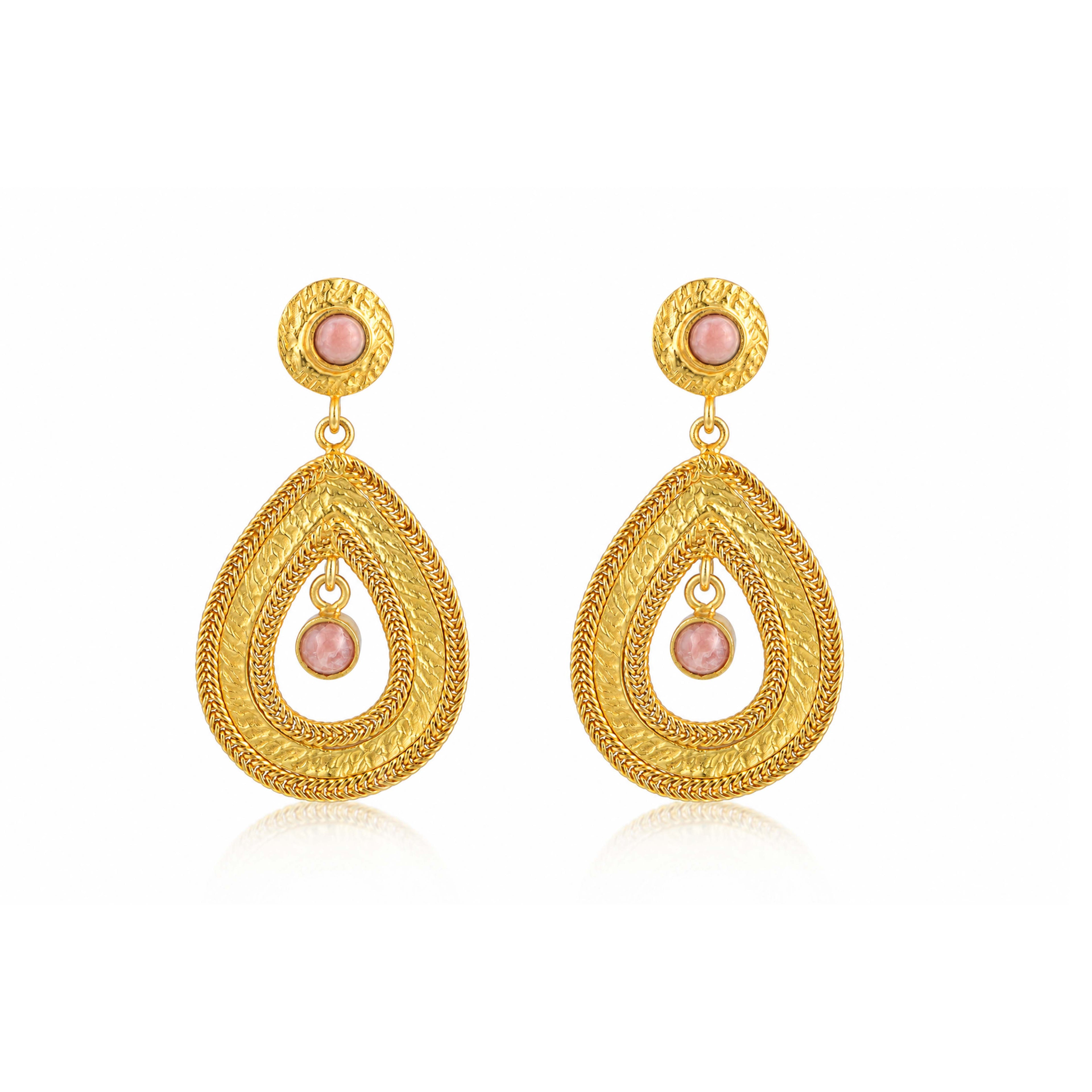 Regal Pearl Dangle 925 Sterling Silver Earrings