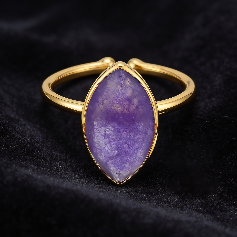 Regal Purple 925 Sterling Silver Ring