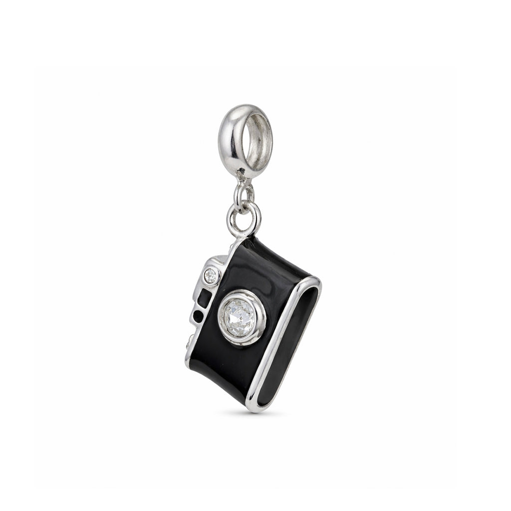 Retro Photographic Camera 925 Sterling Silver Pendant