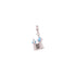 Rhodium Sultan palace Pendant IT0251