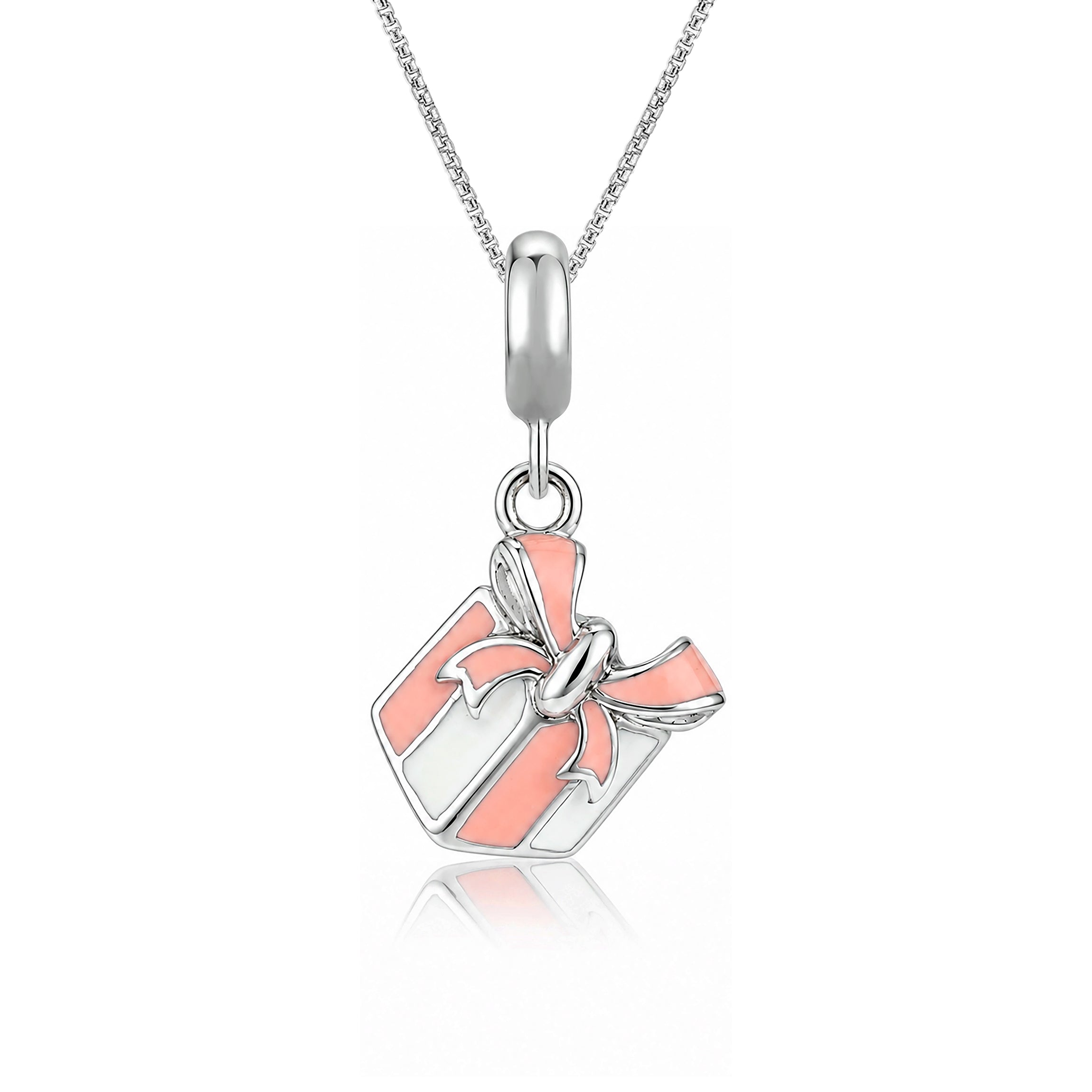 Ribbon Grace 925 Sterling Silver Gift  Pendant