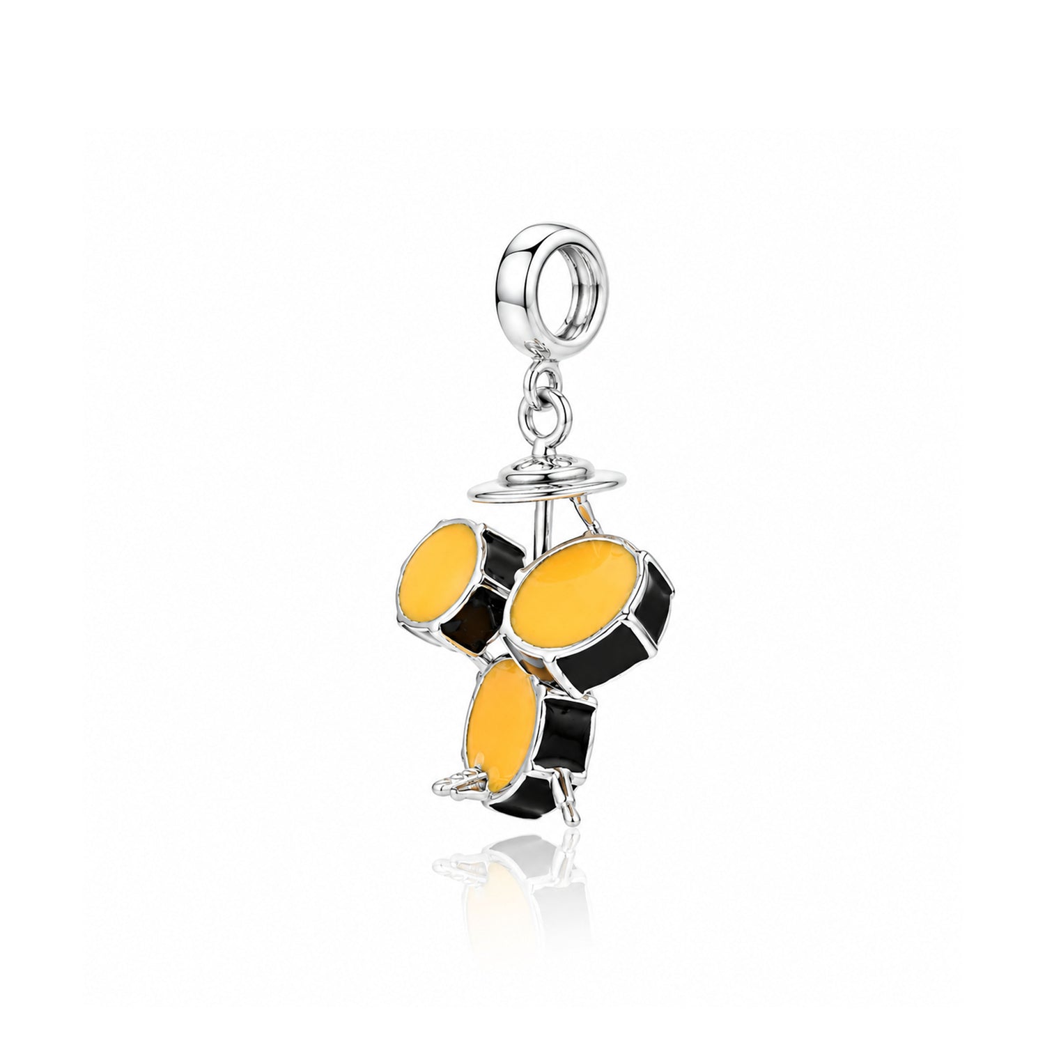 Rockstar Drum Kit 925 Sterling Silver SignaturePendant