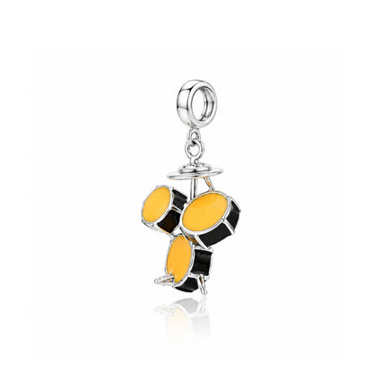 Rockstar Drum Kit 925 Sterling Silver SignaturePendant