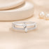 Romantic Dual Glow 925 Sterling Silver Ring for Women