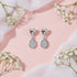 Romantic Heart Drop 925 Sterling Silver Earrings for Women
