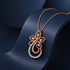 Rose Petal Grace 925 Sterling Silver Pendant