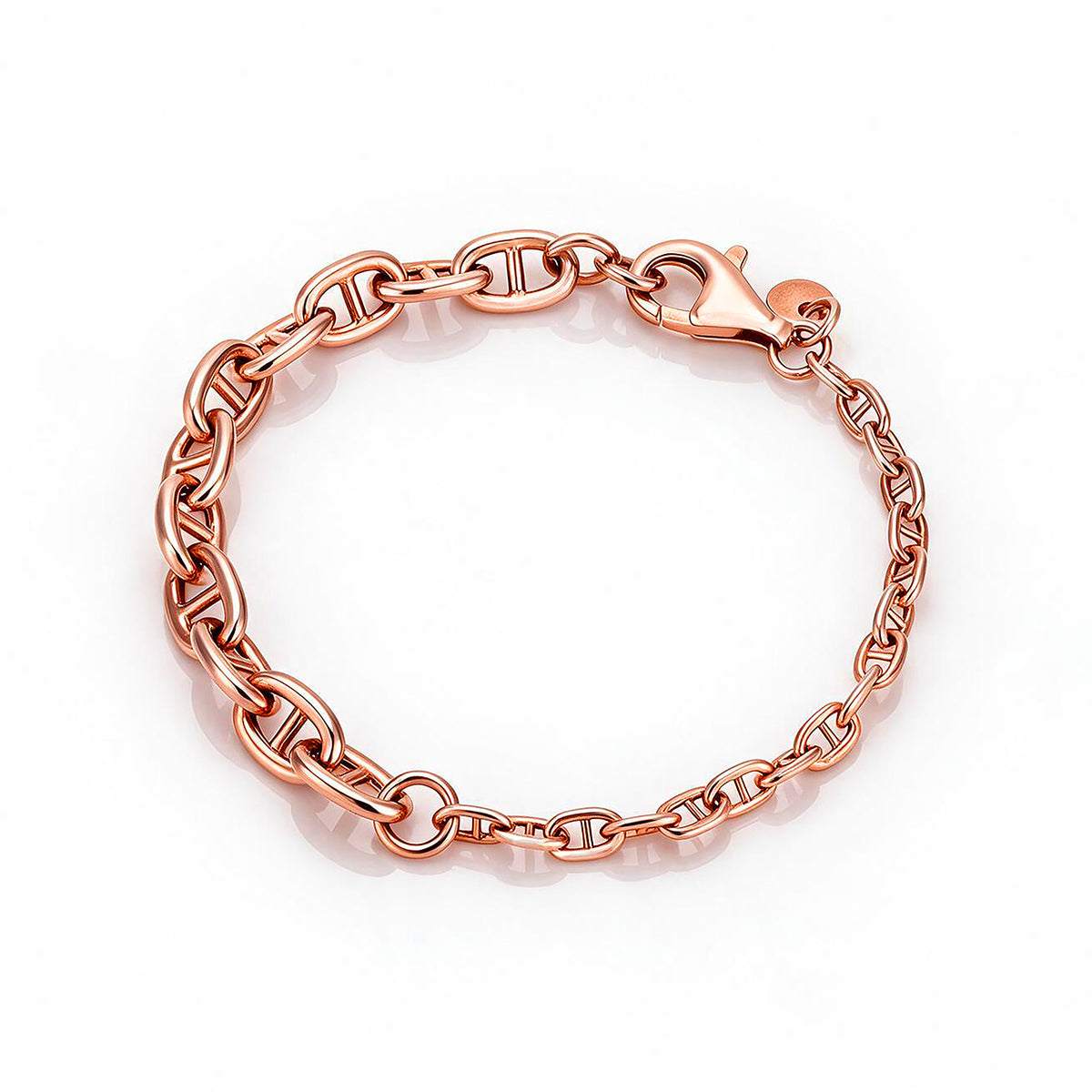 Roselle Rose Gold Mariner Link Bracelet