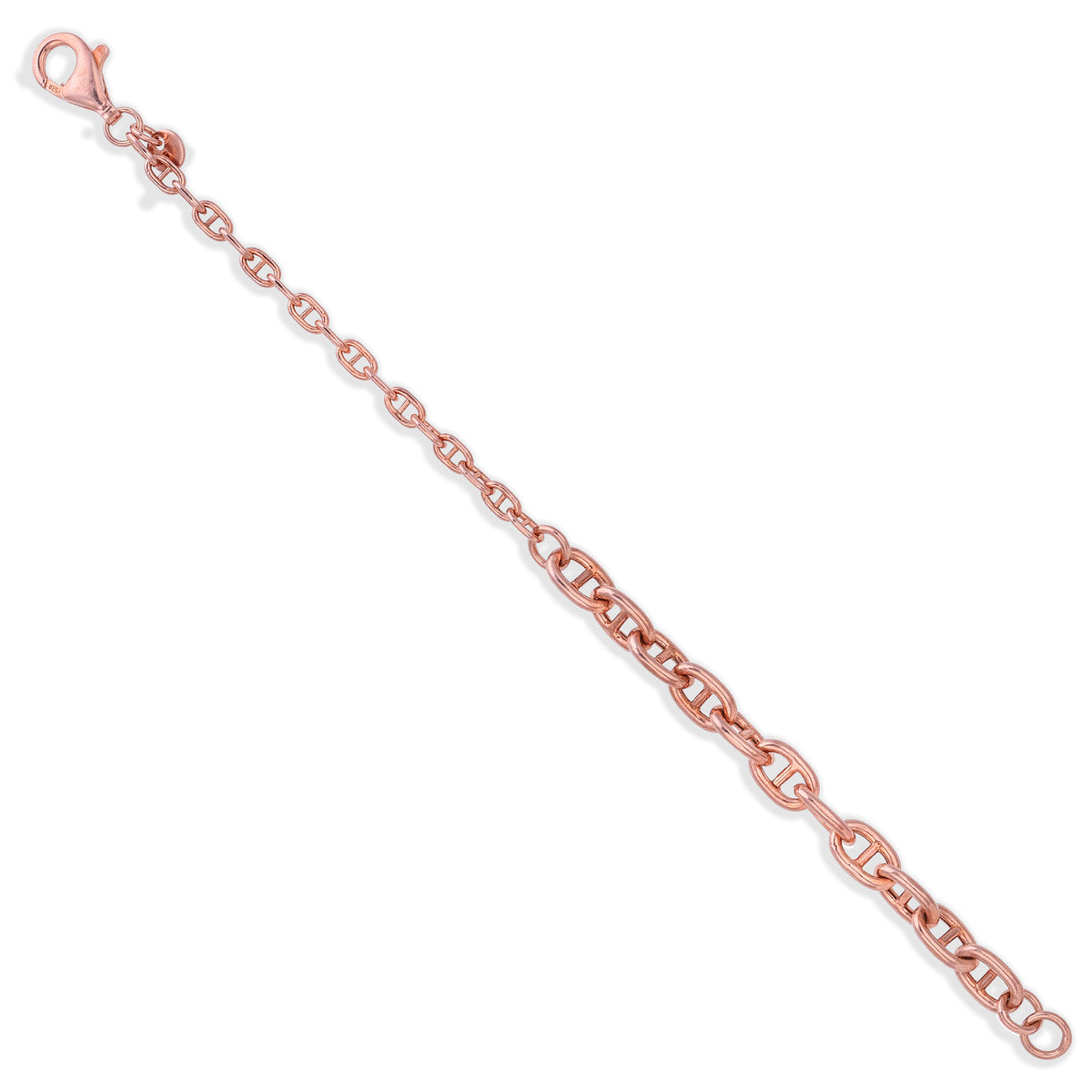 Roselle Rose Gold Mariner Link Bracelet