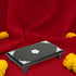 925 Rosewood Rectangle Peeda With Silver Border For Keeping Idols