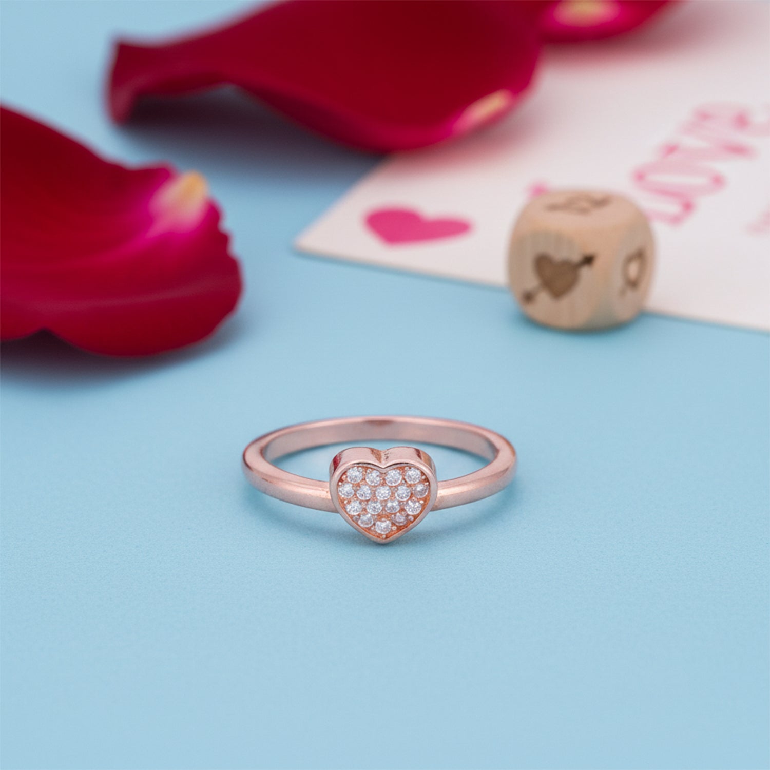 Royal Heart 925 Sterling Silver rings for women