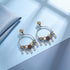 Royal Blossom 925 Sterling Silver Chandbali Drop Earrings