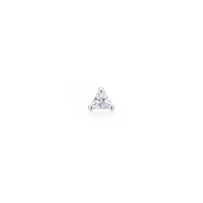 Royal Crystal Prism 925 Sterling Silver Statement Nosepin