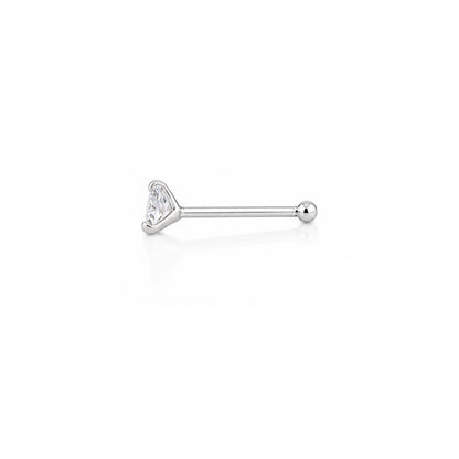 Royal Crystal Prism 925 Sterling Silver Statement Nosepin