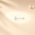 Royal Crystal Prism 925 Sterling Silver Statement Nosepin
