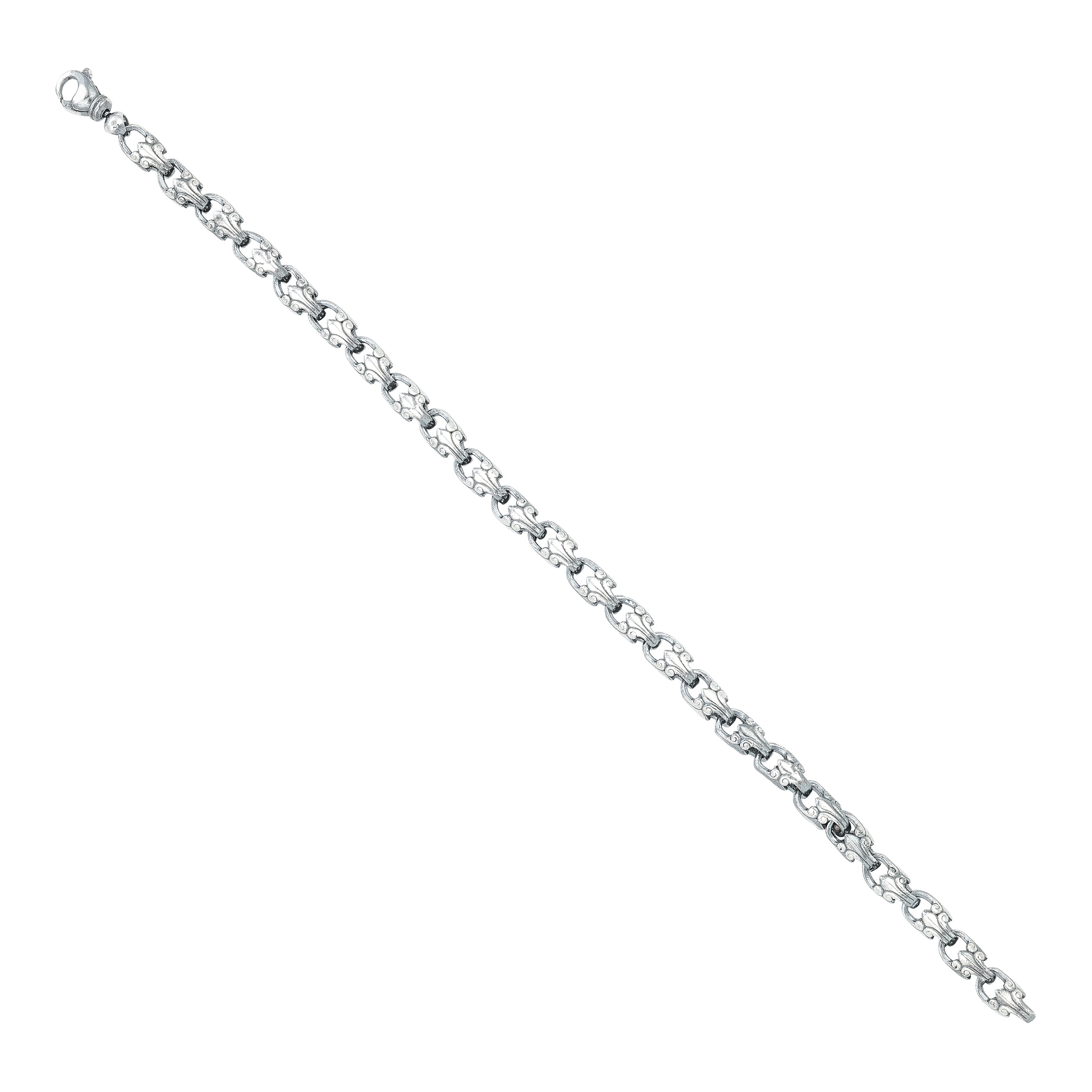 Royal Link 925 Sterling Silver Designer Bracelet for Women