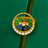 Royal Meenakari Floral 22K Gold Plated Adjustable Cocktail Ring