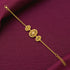 Royal Oval Gold Plated 925 Sterling Silver Statement Bracelet