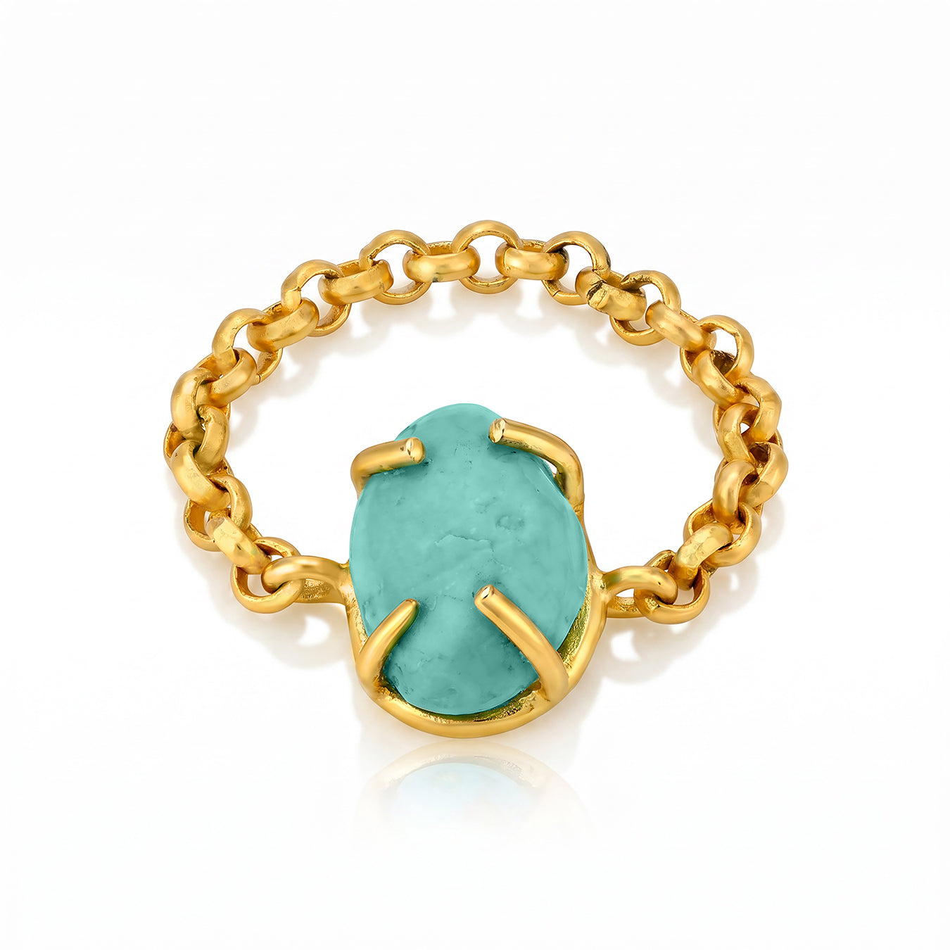 Royal Turquoise 925 Sterling Silver Designer Ring