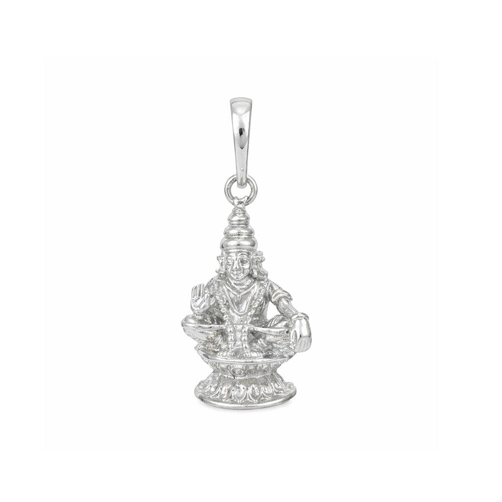 Sacred Manikandan Charm 925 Sterling Silver Pendant