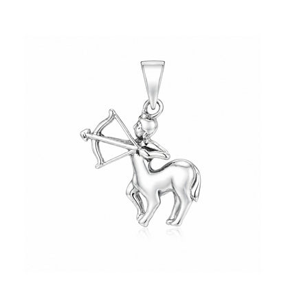 Sagittarius Zodiac Archer925 Sterling SilverStatement Pendant