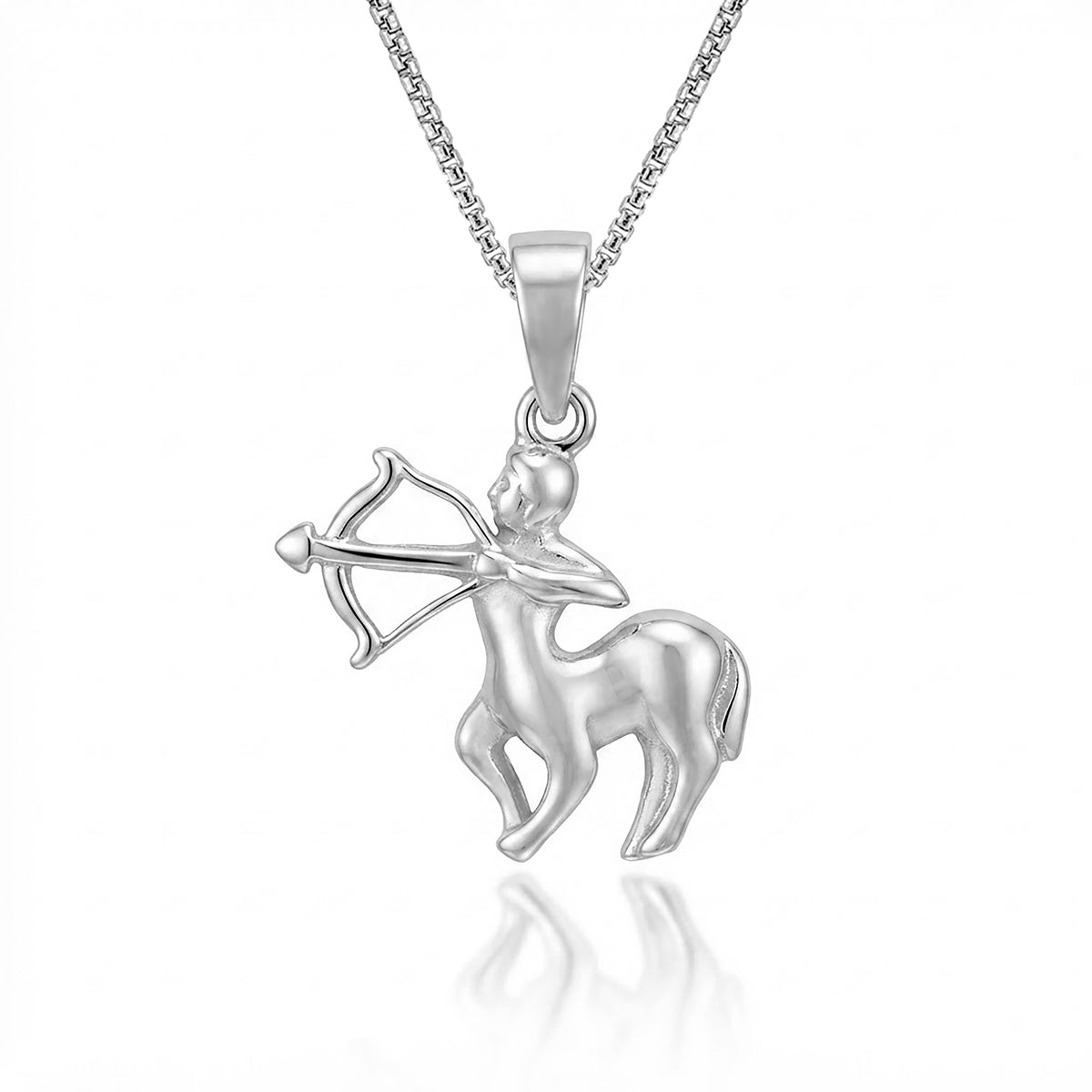 Sagittarius Zodiac Centaur Sterling Silver Pendant