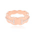 Scalloped Serenity Rose Gold 925 Ring