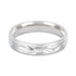 Serene Star Engraved 925 Sterling Silver Band Rings For Women