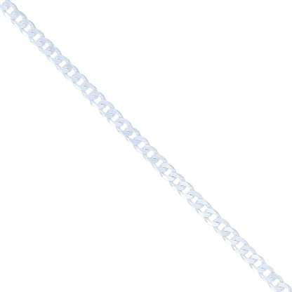 Shimmering Flat Link 925 Sterling Silver bracelet for Men