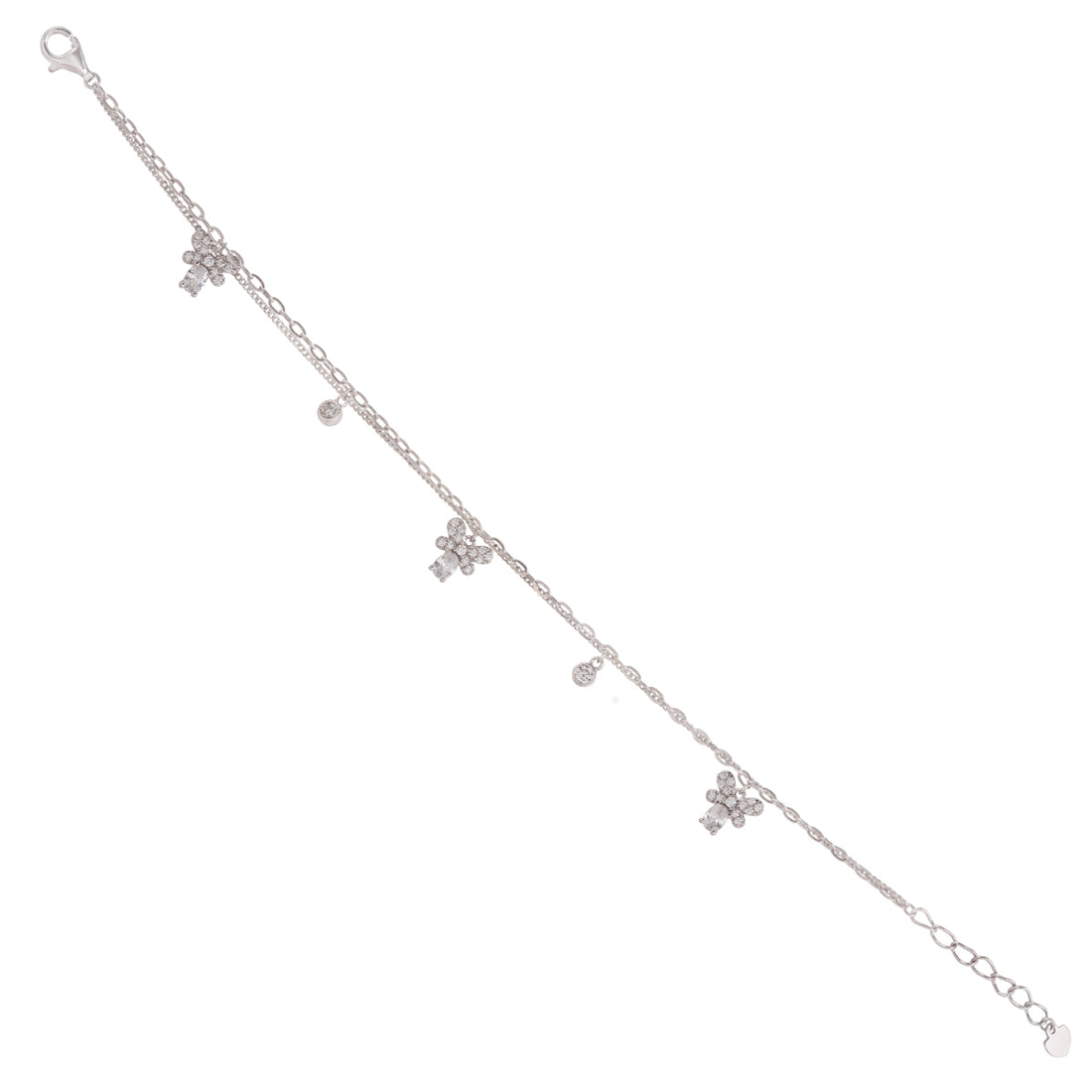 Shimmery Drop Bracelet 925 sterling silver