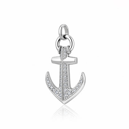 SilverAnchor Cross Rakhi Pendant