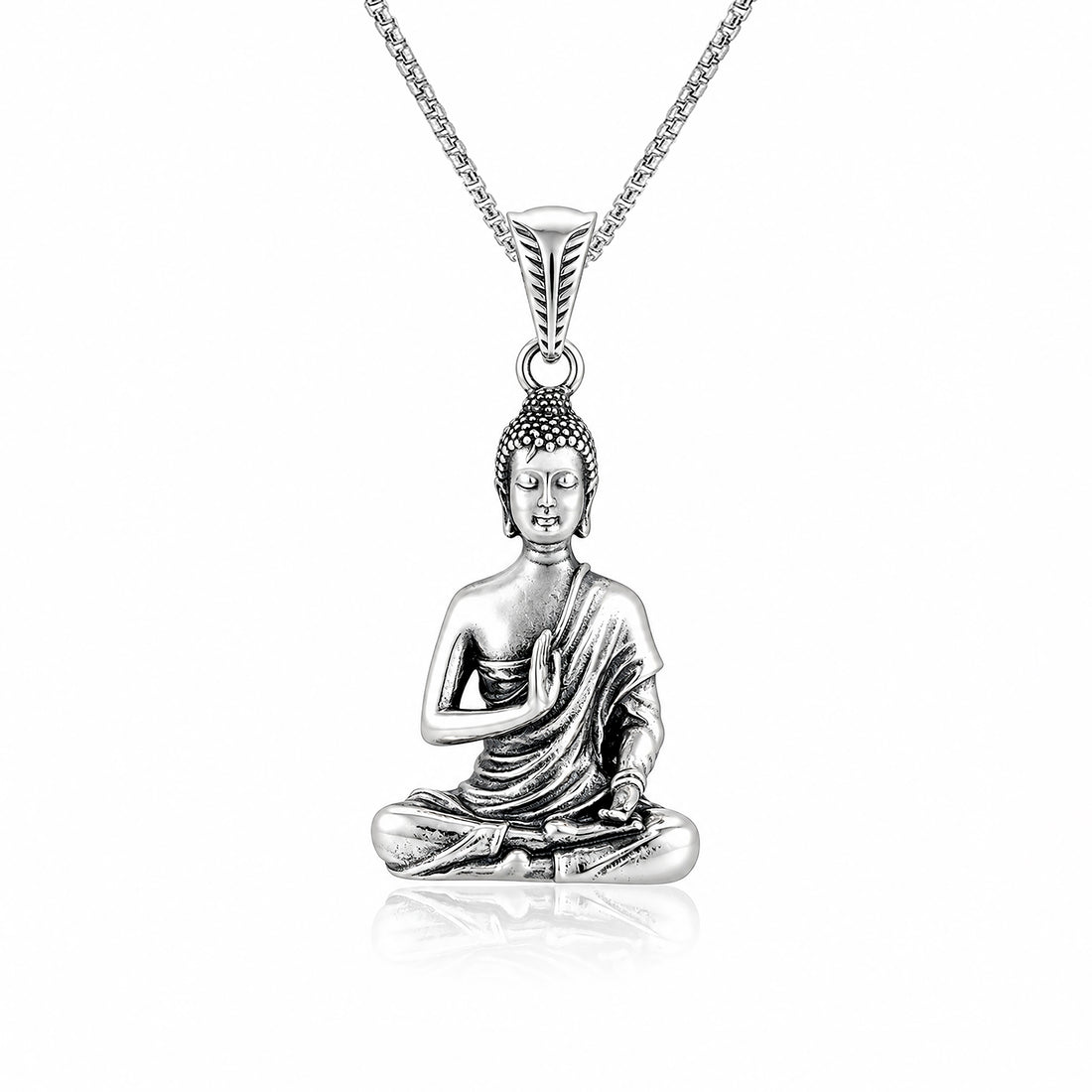 Silver Buddha Antique Pendant