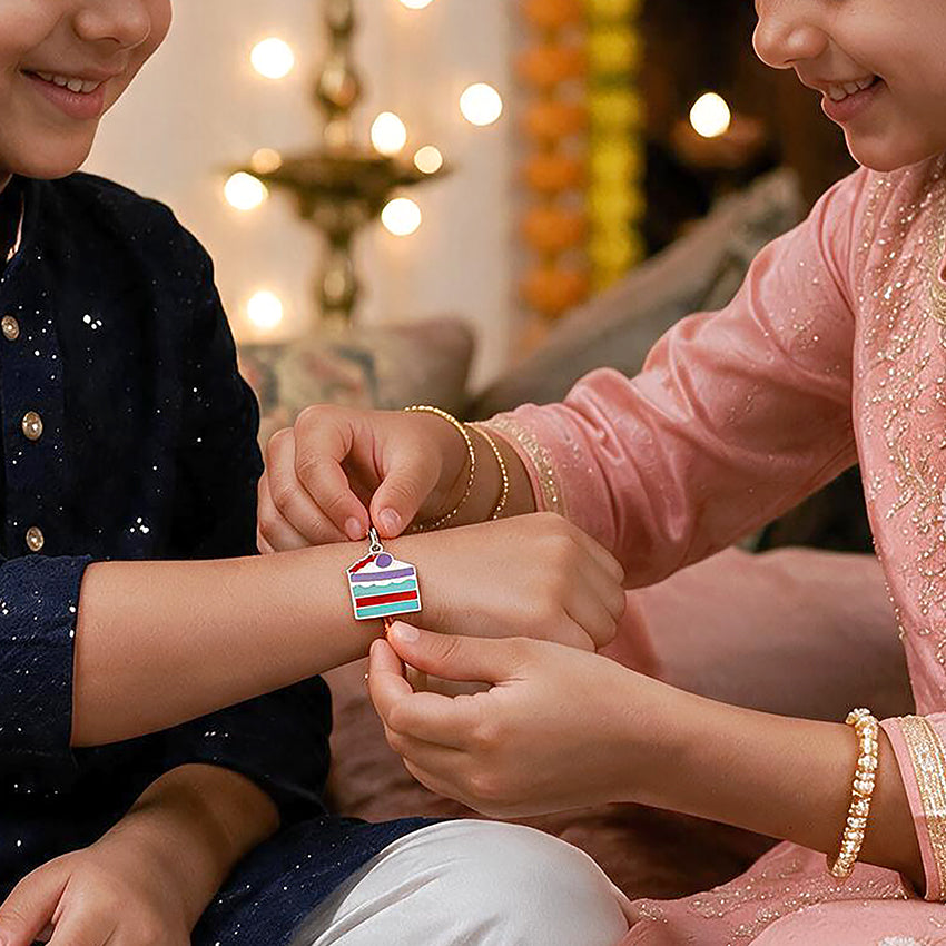 SilverCake Kids Rakhi Pendant