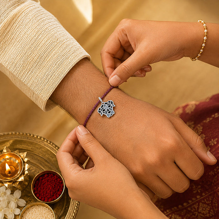 SilverDog Kids Rakhi Pendant