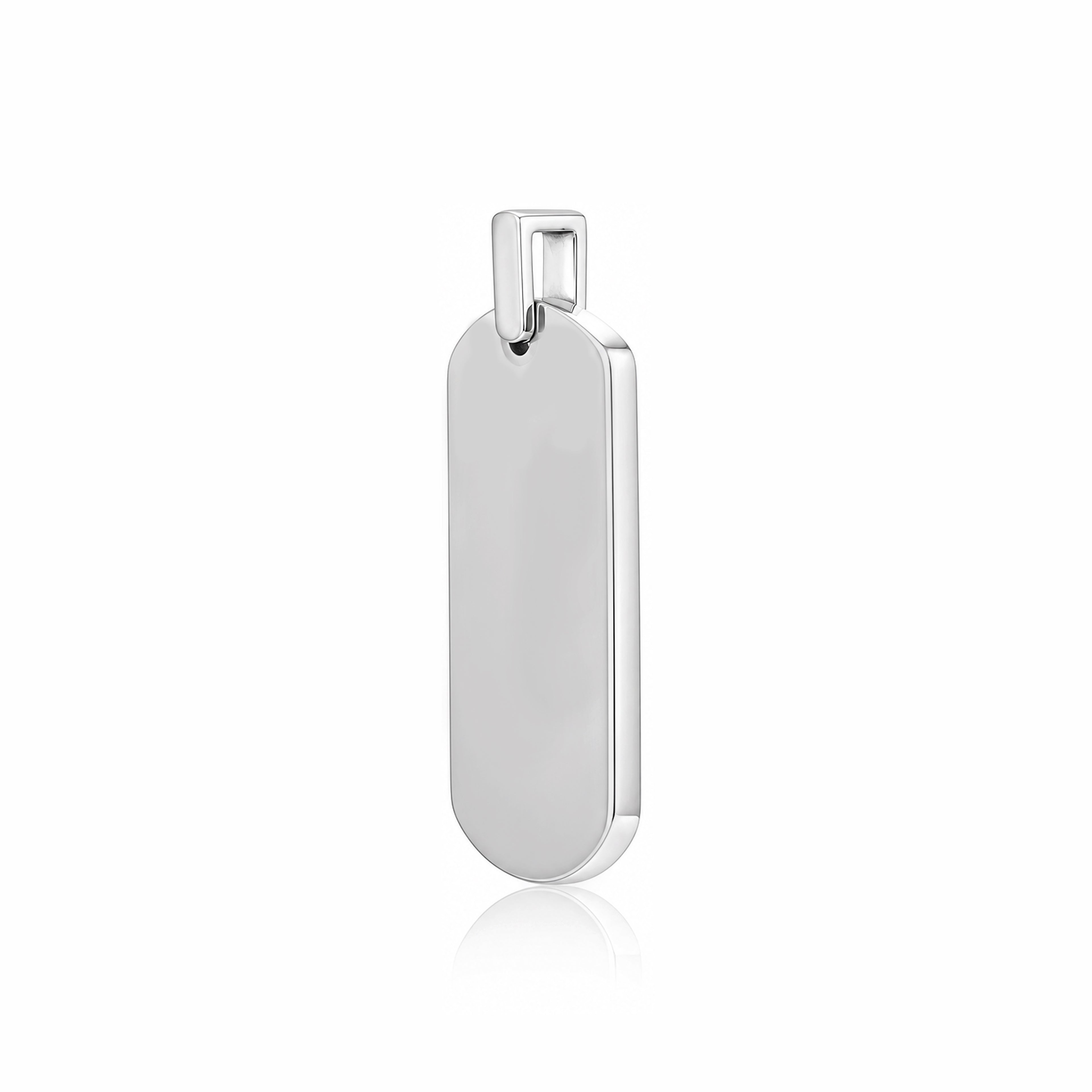 SilverDog Tag Rakhi Pendant