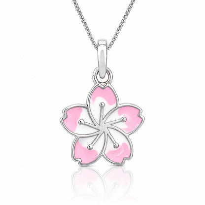 Silver Flower Kids Pendant