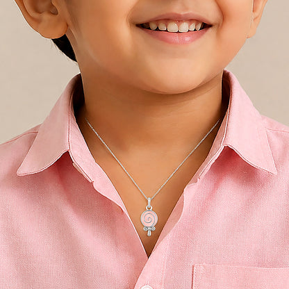 SilverLollipopKids Rakhi Pendant