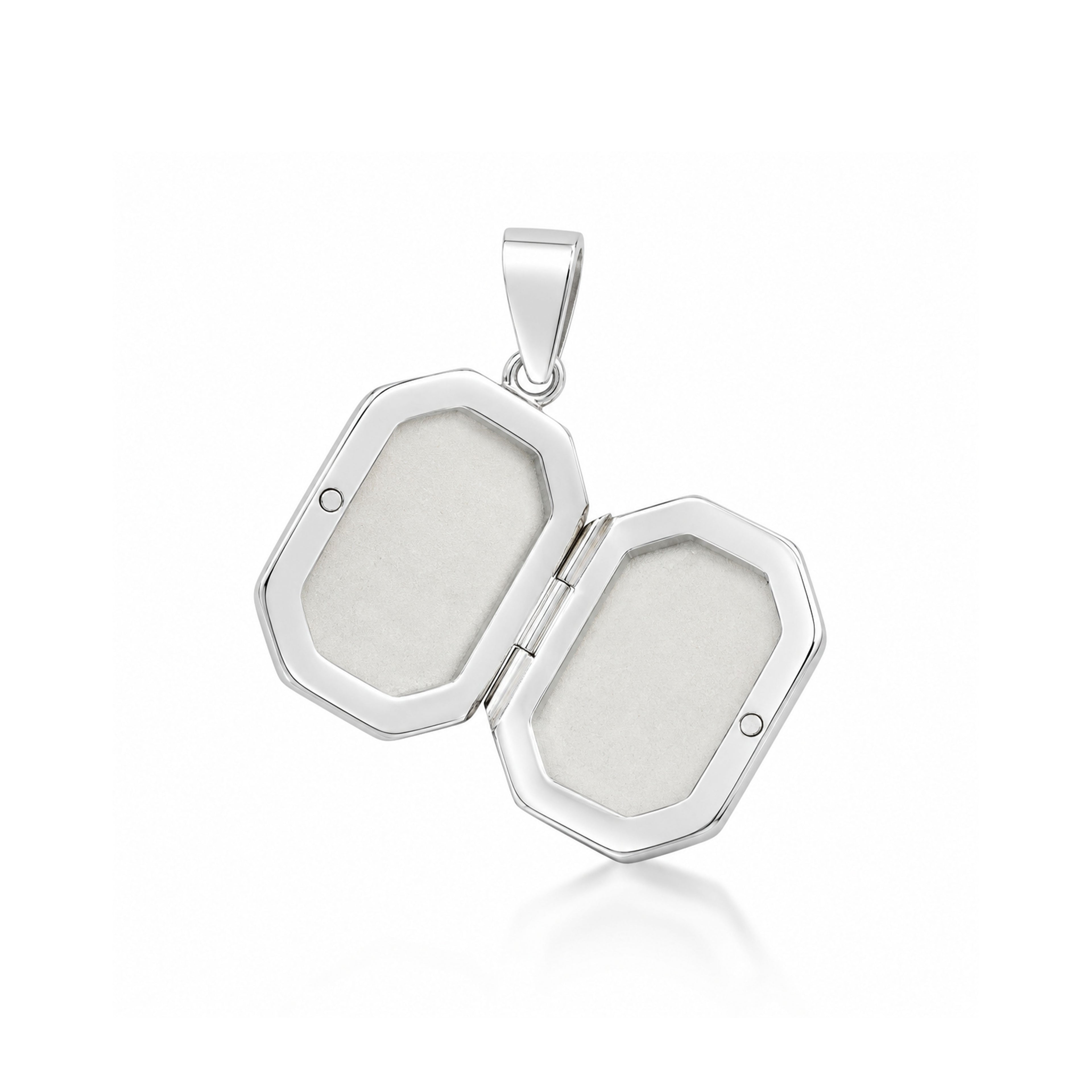 SilverOctagon Photo Locket Rakhi Pendant