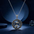 Silver Pisces Zodiac Pendant