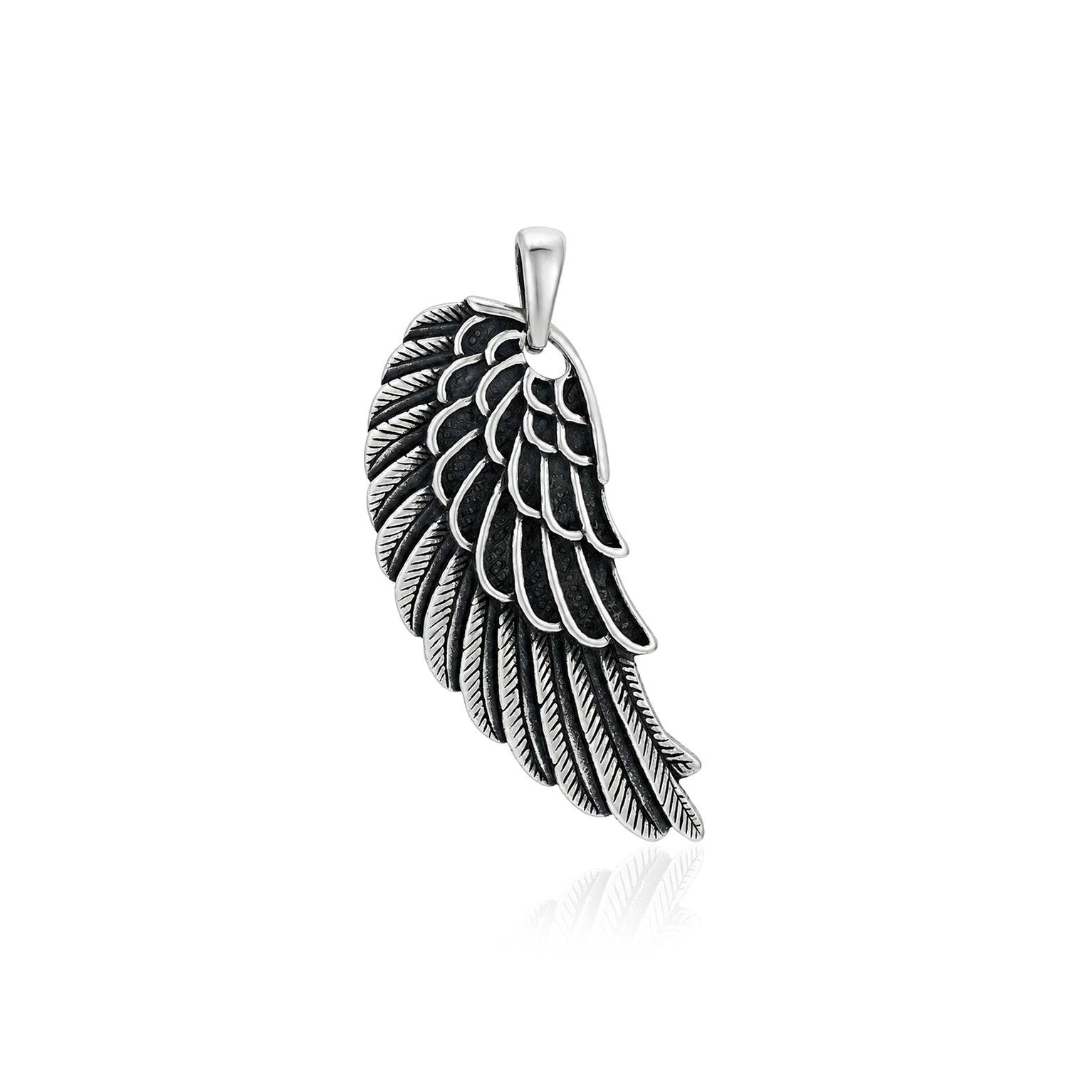 Silver Angel Wing Rakhi Pendant
