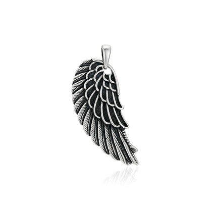 Silver Angel Wing Rakhi Pendant