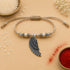 Silver Angel Wing Rakhi Pendant