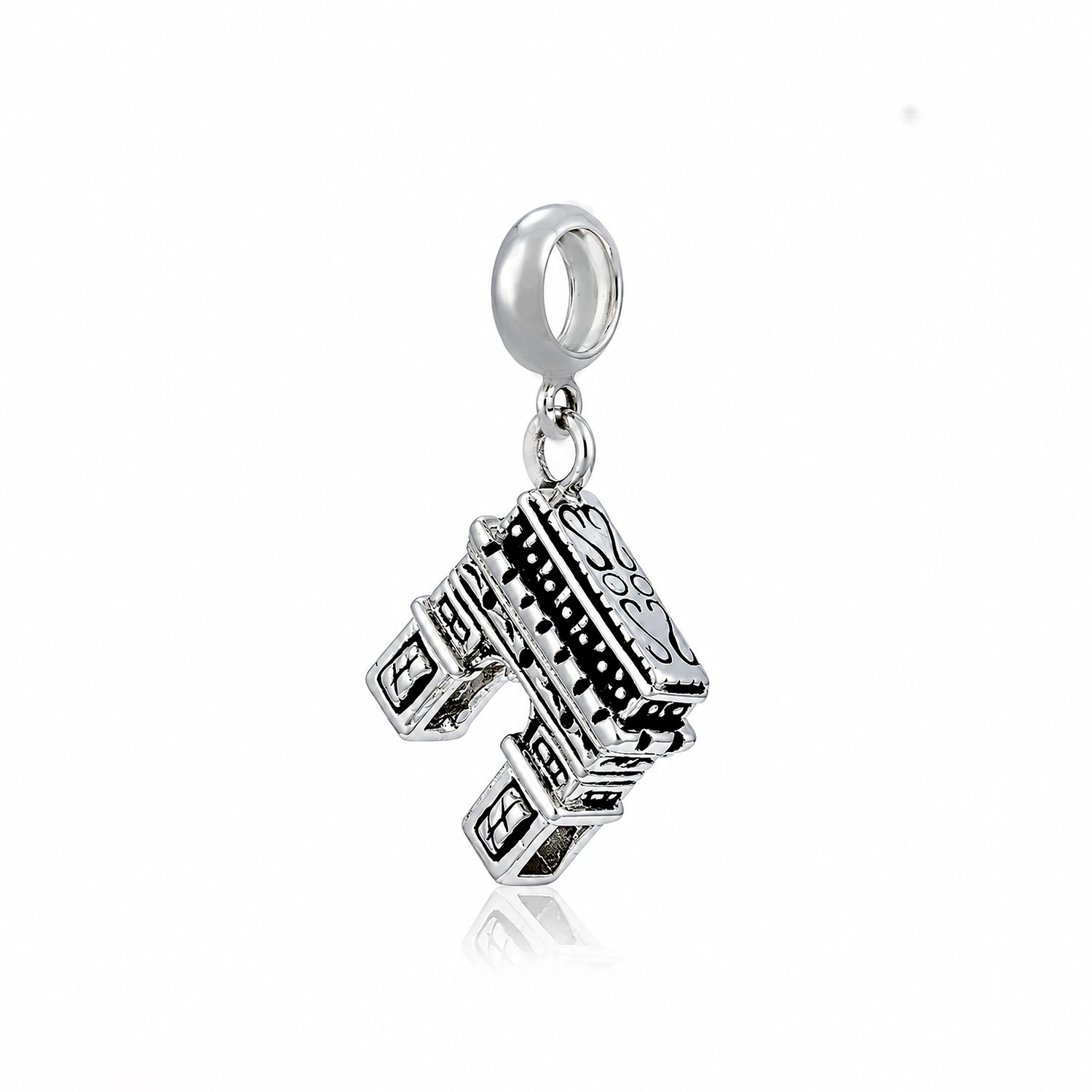 Silver Arc de Triomphe Pendant