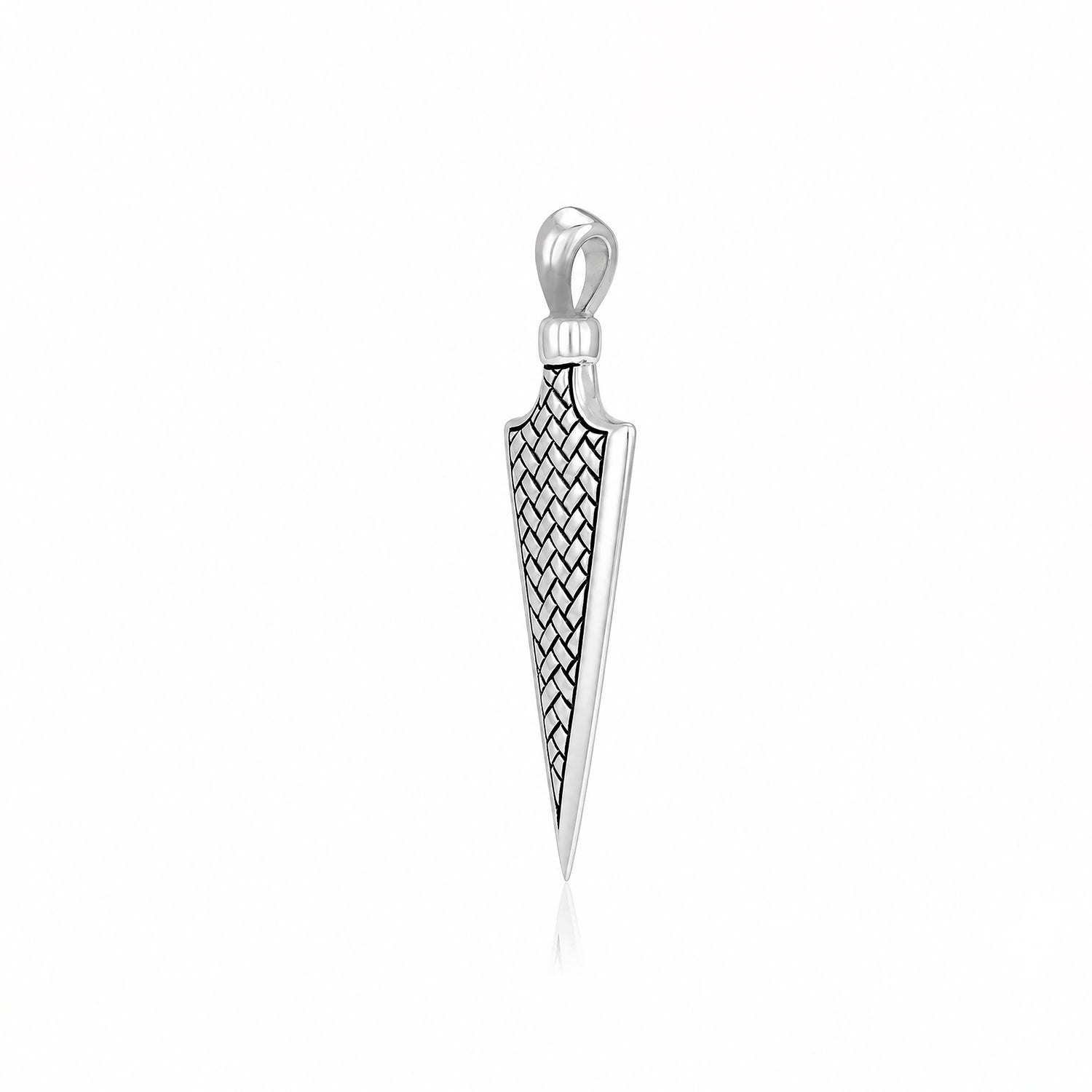 Silver Arrowhead Rakhi Pendant 