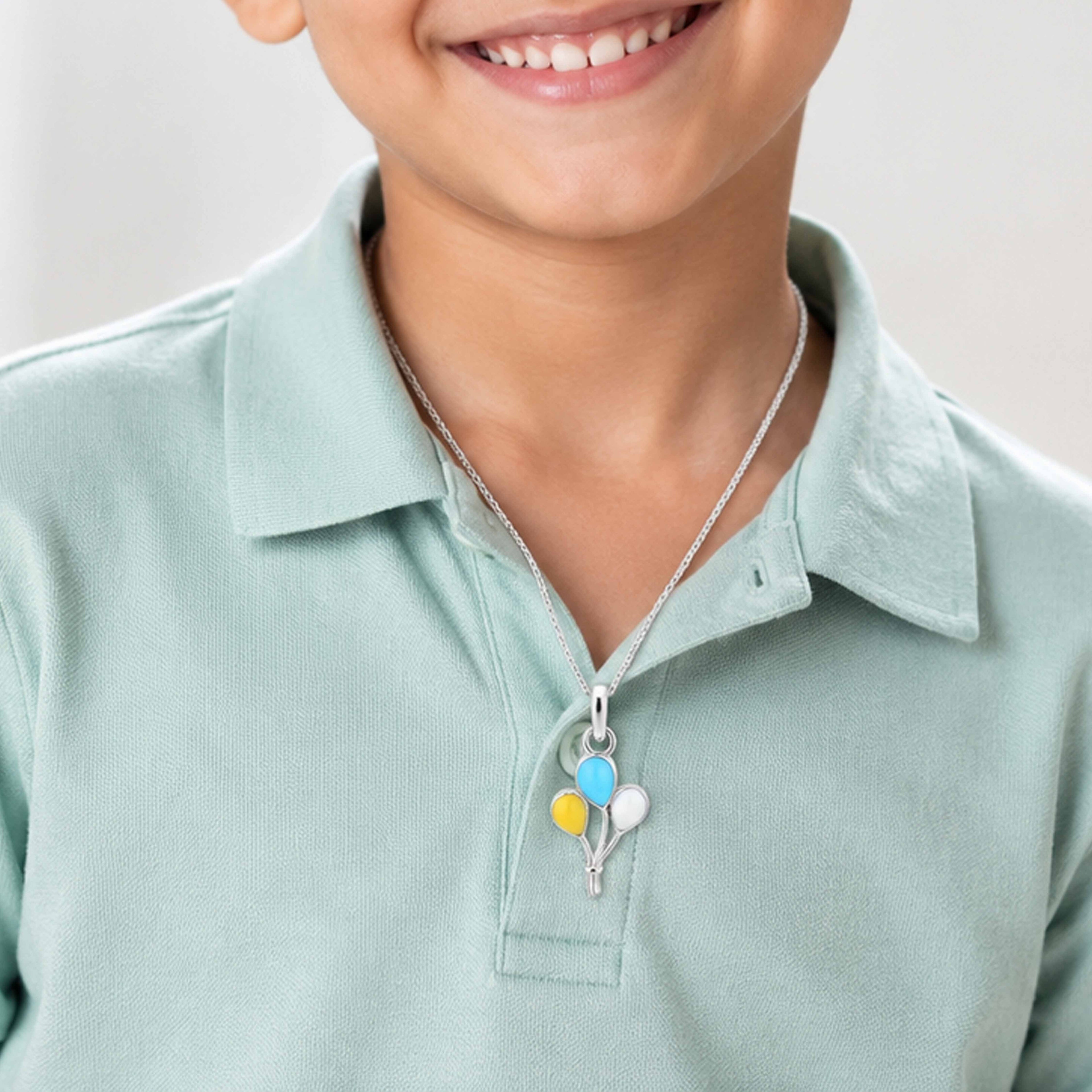 Silver BalloonsKids Rakhi Pendant