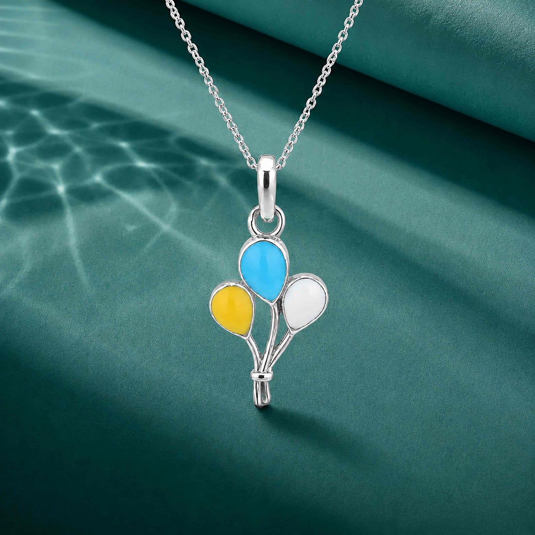 Silver Balloons Kids Pendant
